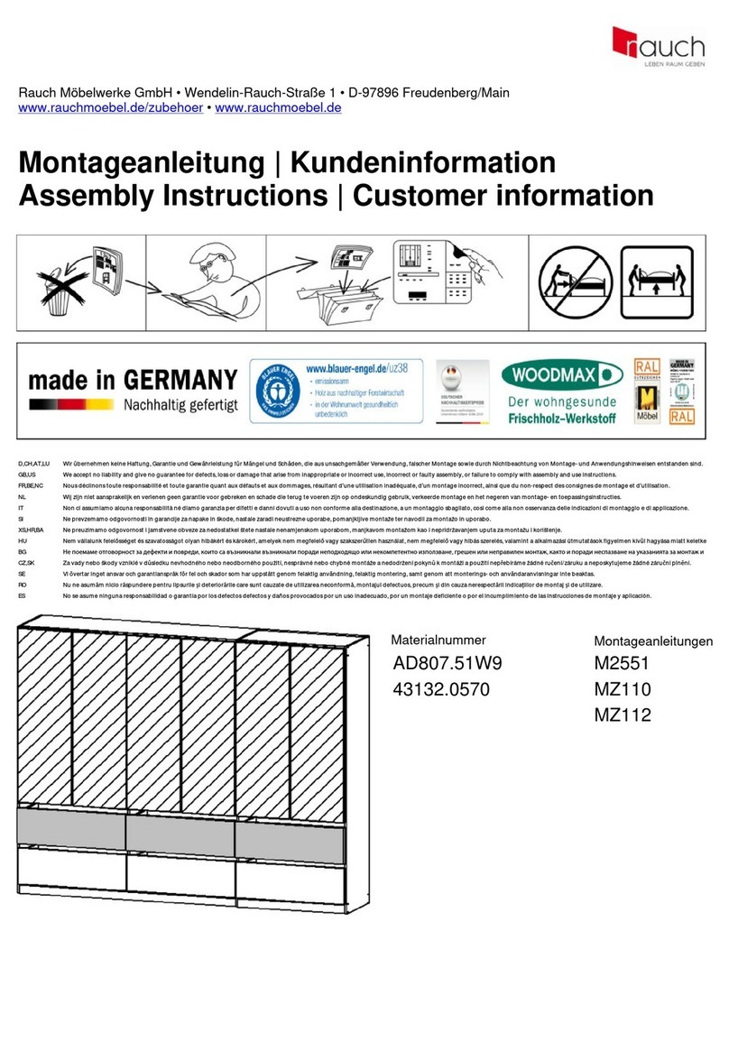 Rauch M2551 User manual