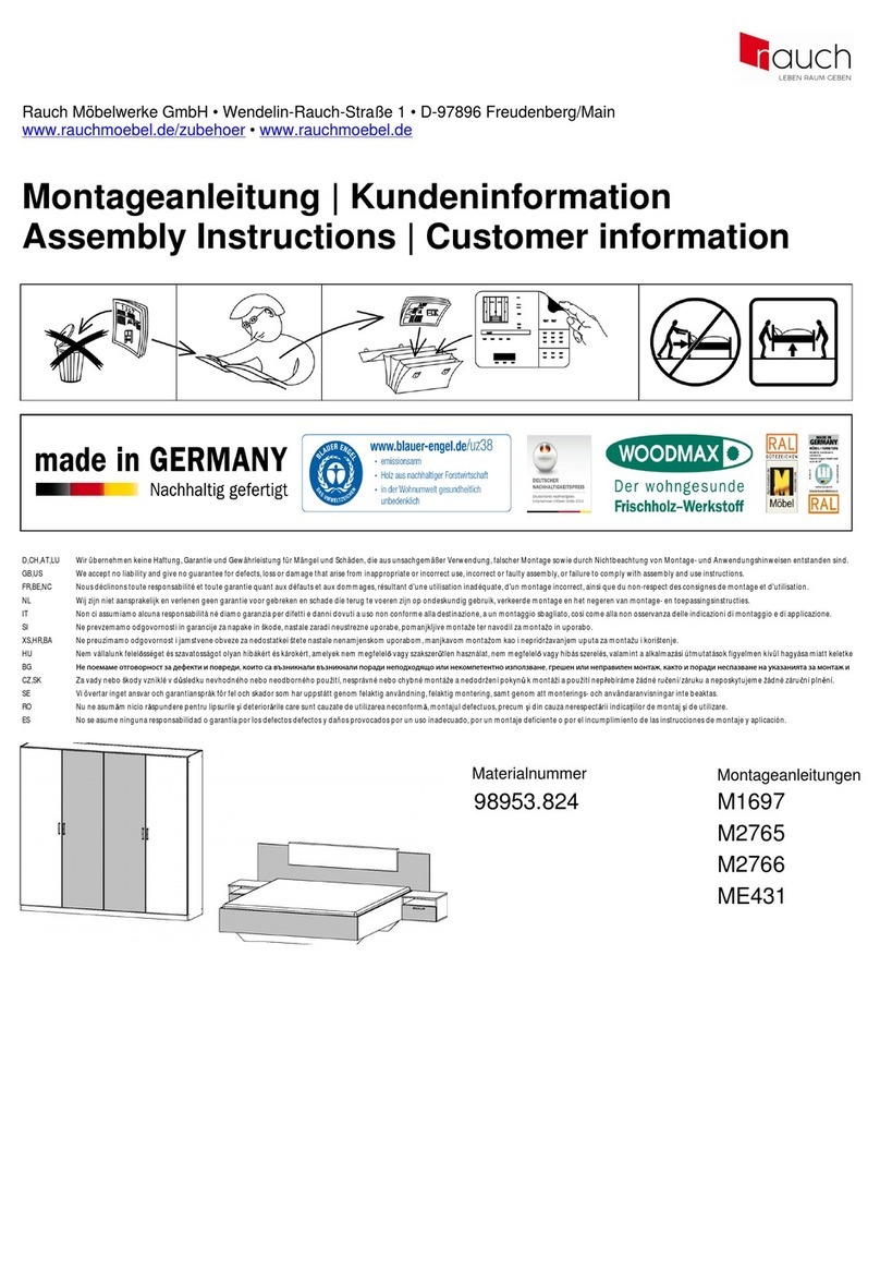 Rauch M1697 User manual