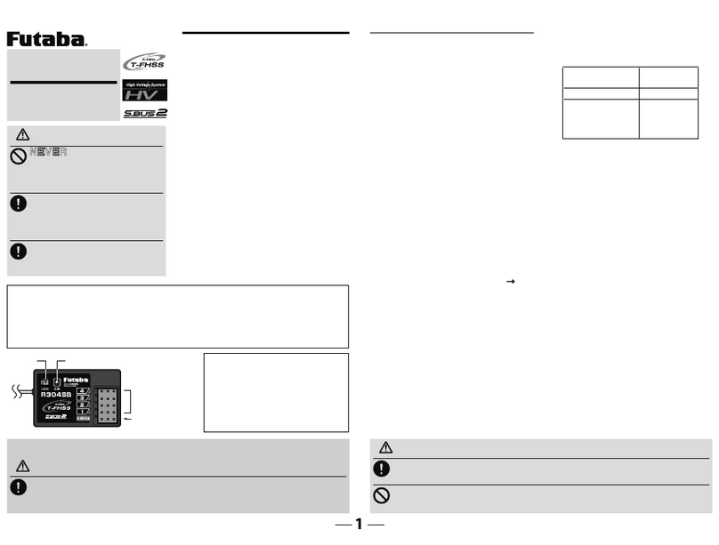 FUTABA R304S User manual