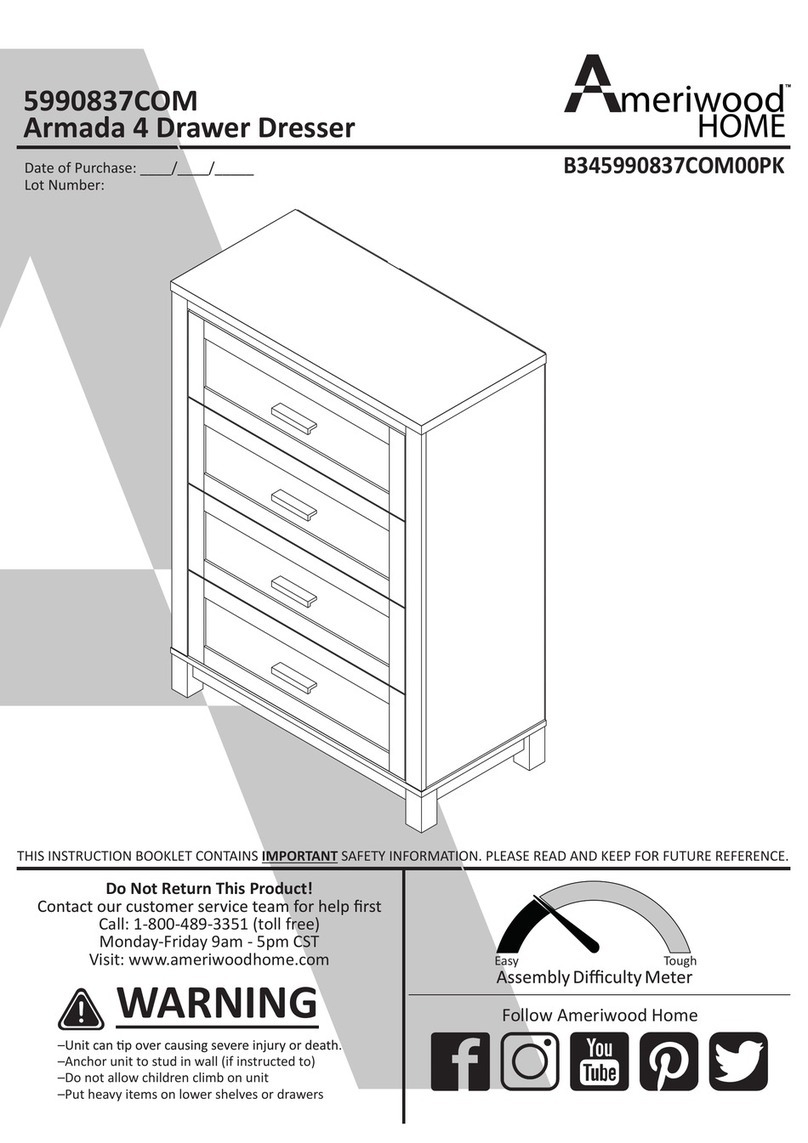 Ameriwood HOME Armada 5990837COM manual Ameriwood HOME Armada 5990837COM manual