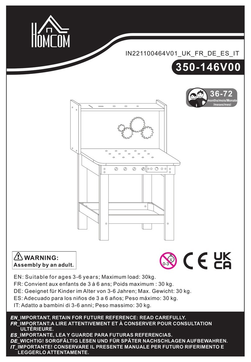 HOMCOM 350-146V00 User manual HOMCOM 350-146V00 User manual