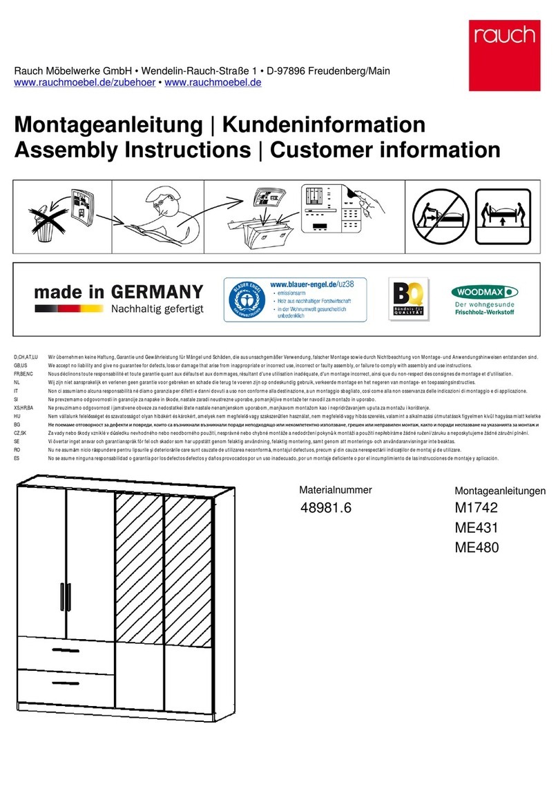 Rauch M1742 User manual