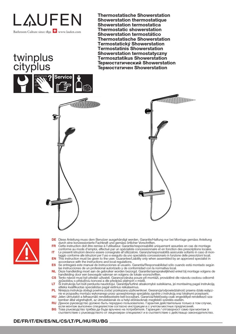 Laufen twinplus HF905457100600 manual Laufen twinplus HF905457100600 manual