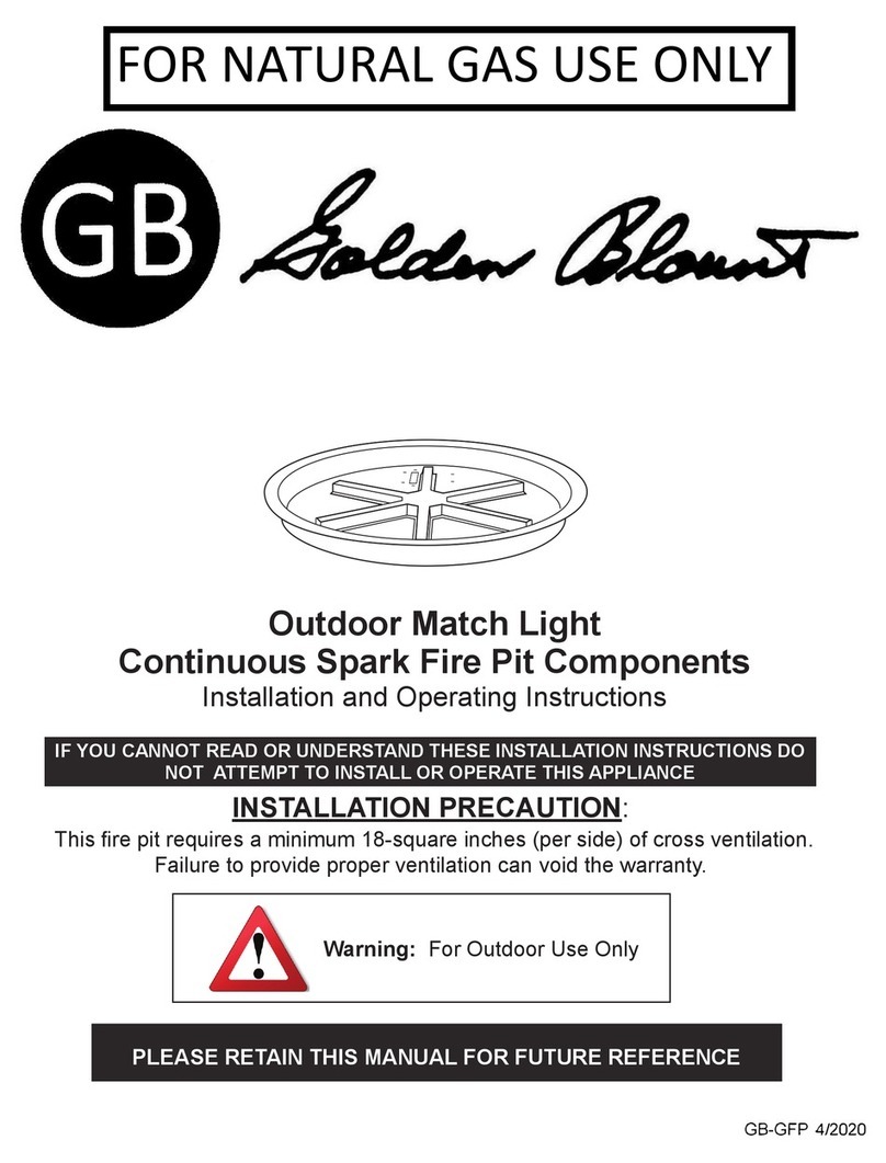 Golden Blount GFP-24 manual