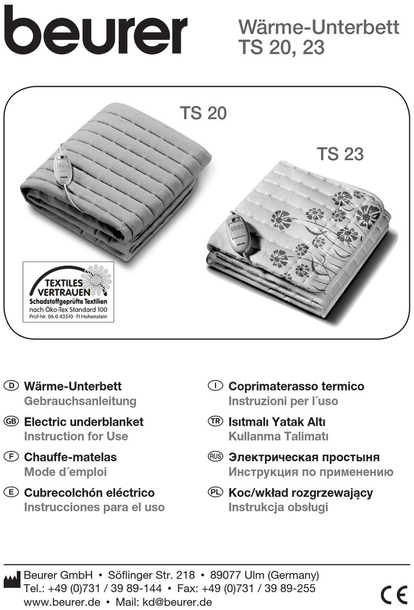Beurer TS 23 Instructions for use