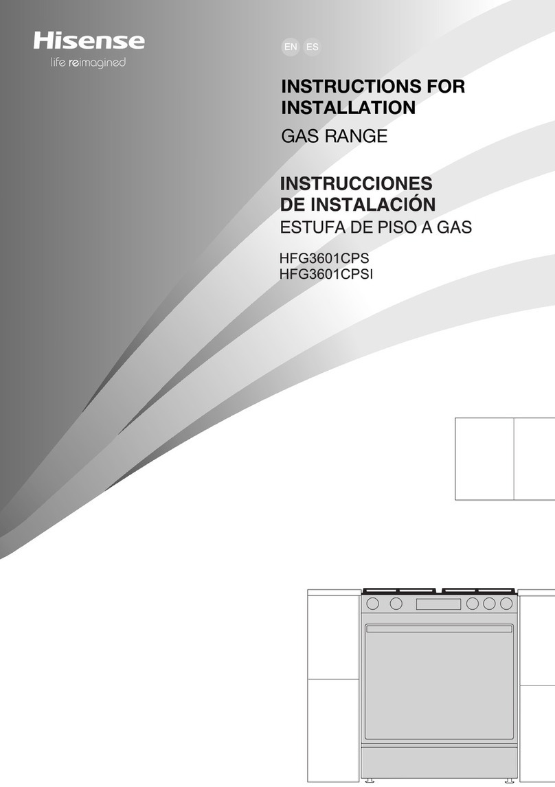 Hisense HFG3601CPS Guide