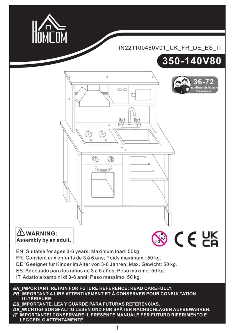 HOMCOM 350-140V80 User manual