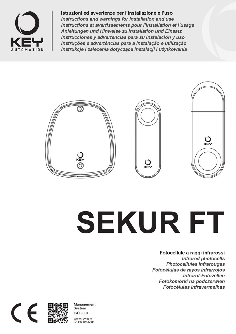 Keyautomation SEKUR FT Product manual