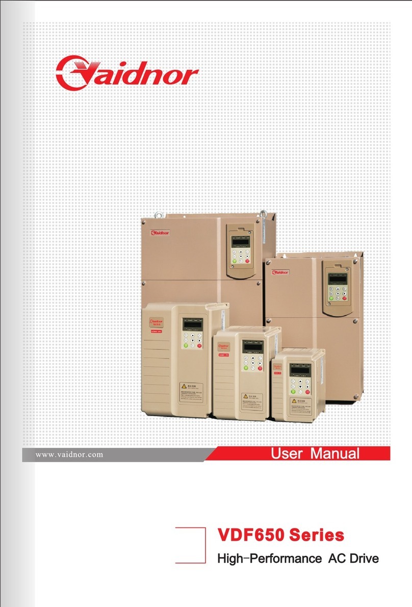 Vaidnor VDF650 Series user manual
