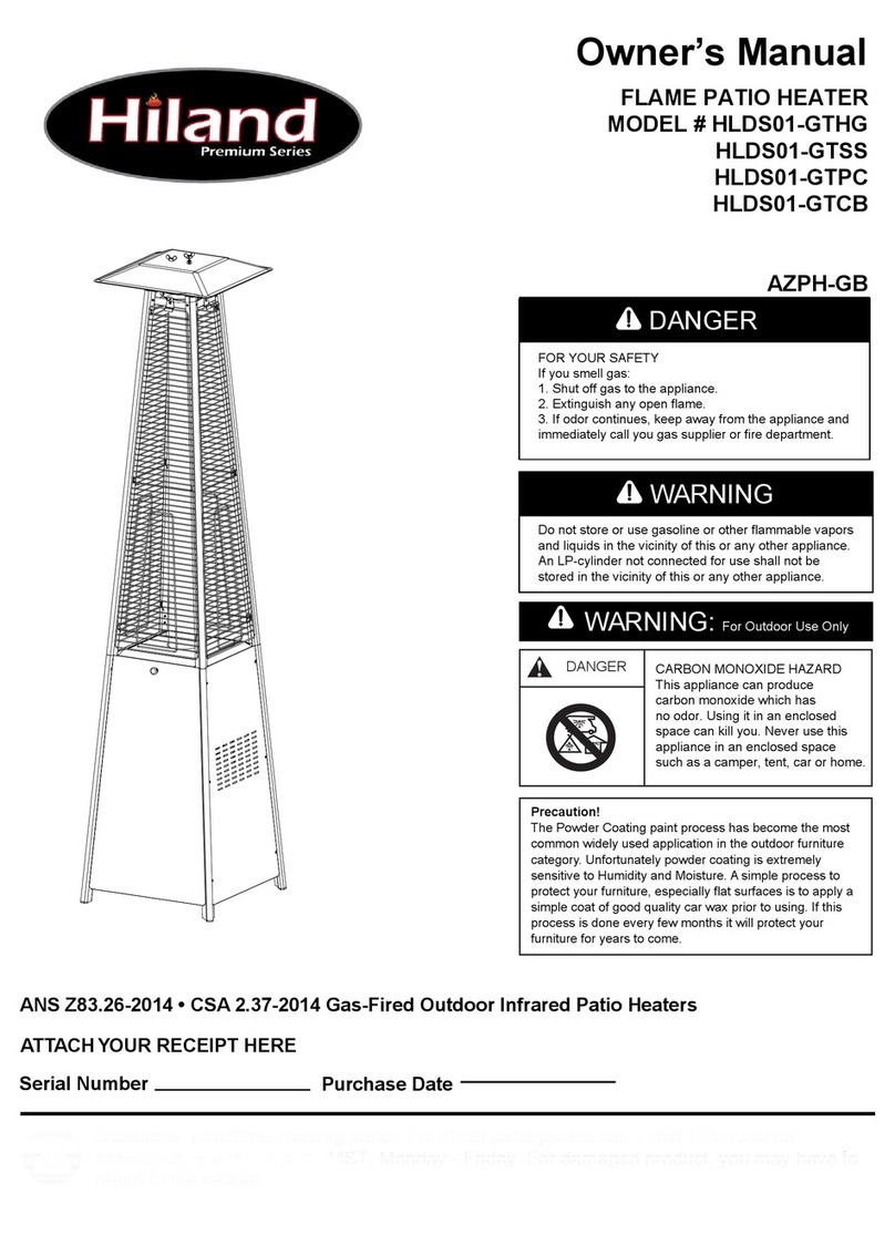 Hiland HLDS01-GTPC owner's manual