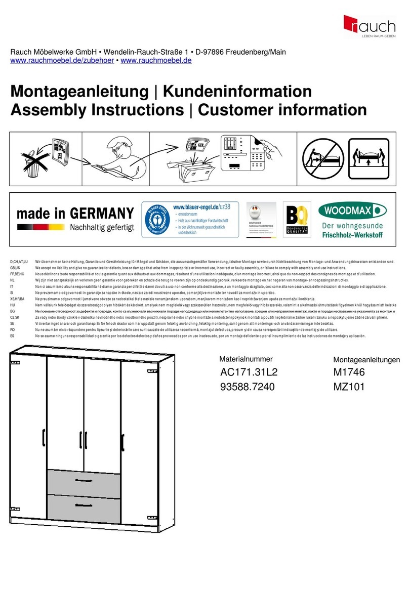 Rauch M1746 Assembly instructions