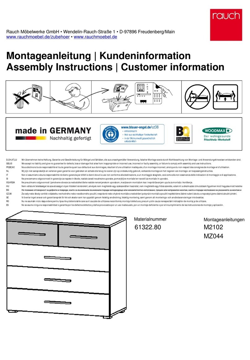 Rauch M2102 User manual