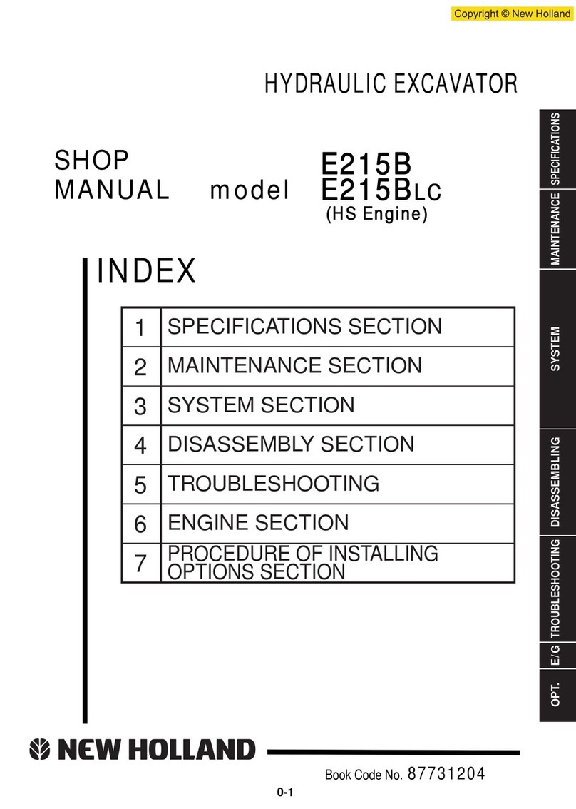 New Holland E215B Shop Manual