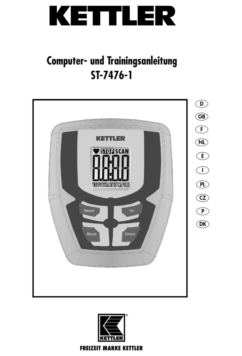 Kettler ST-7476-1 User manual