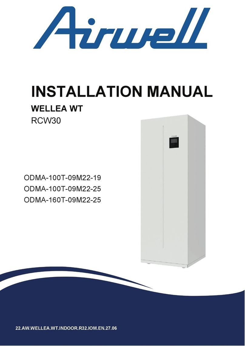 Airwell ODMA-100T-09M22-19 User manual