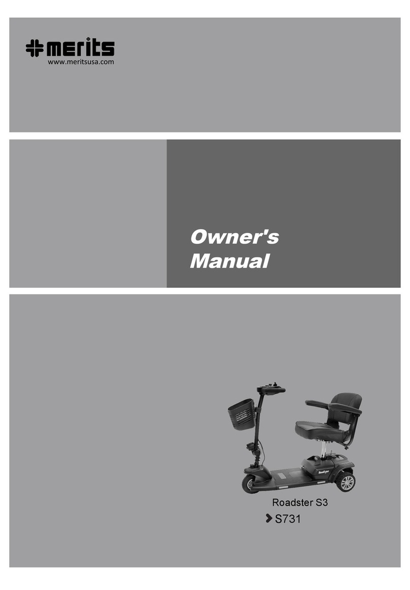 Merits Roadster S3 owner's manual