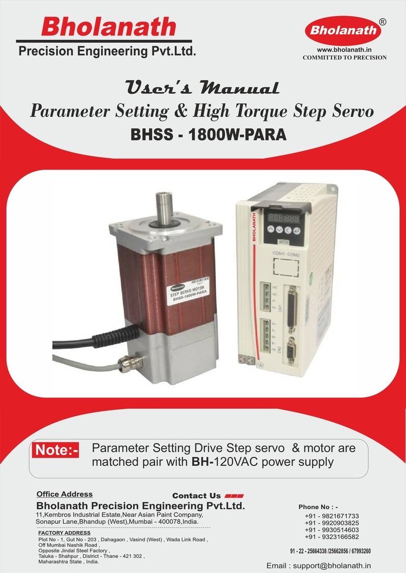 Bholanath BHSS-1800W-PARA user manual