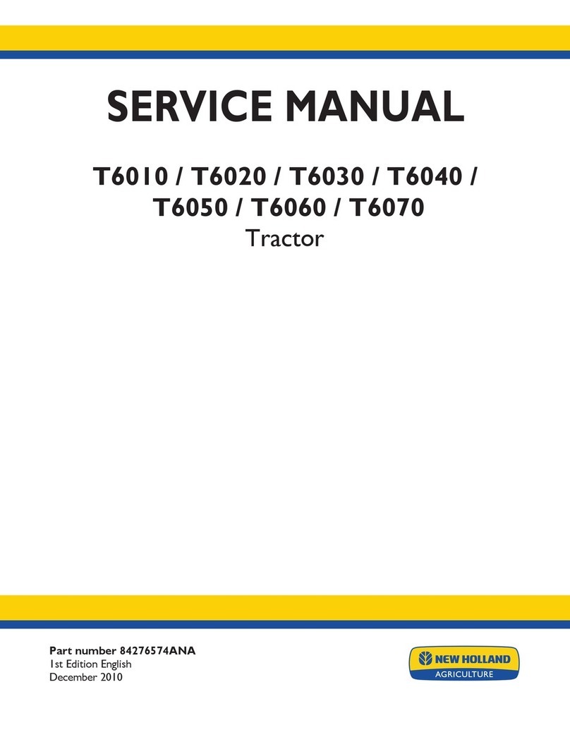 New Holland T6040 ELITE User manual