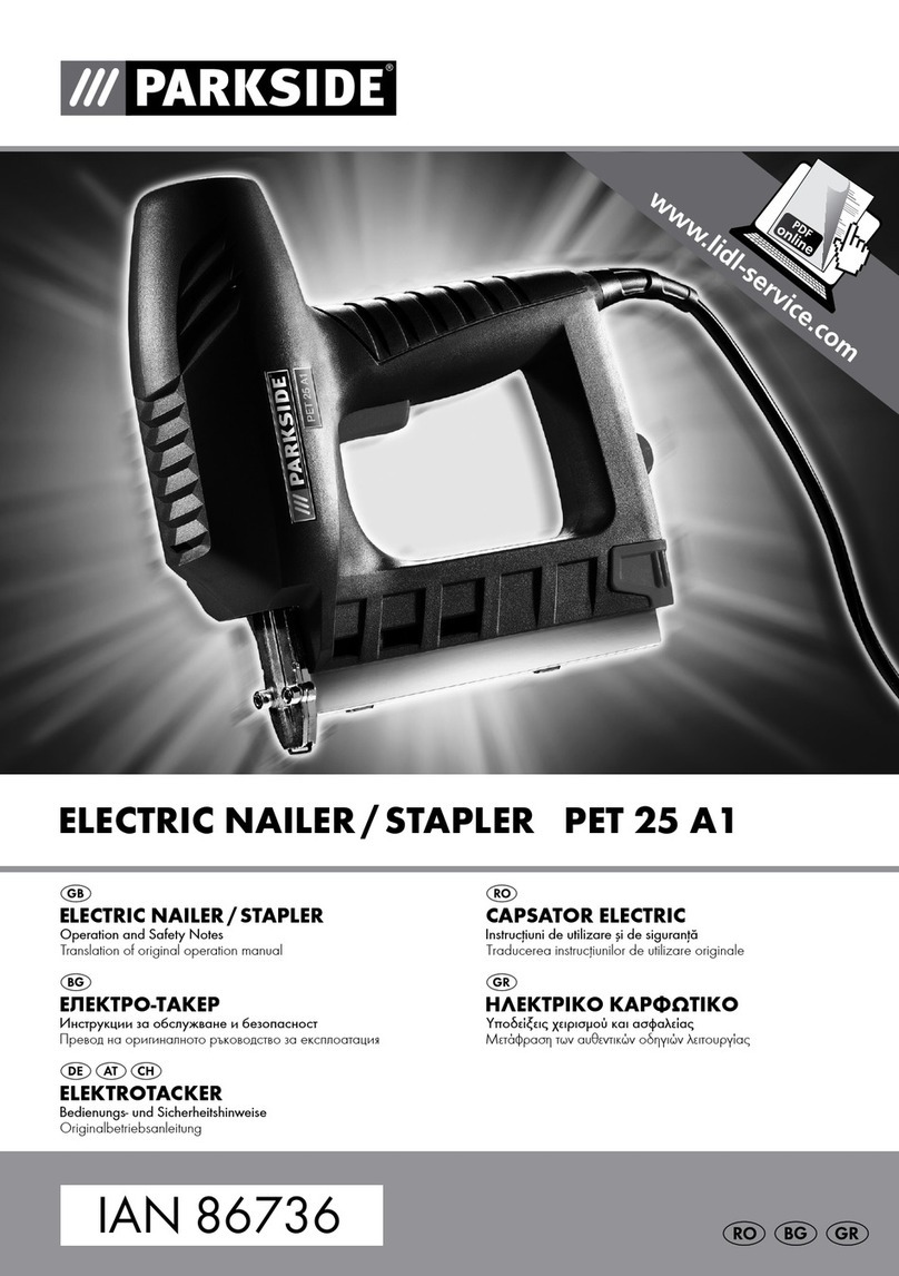 Parkside PET 25 A1 User manual