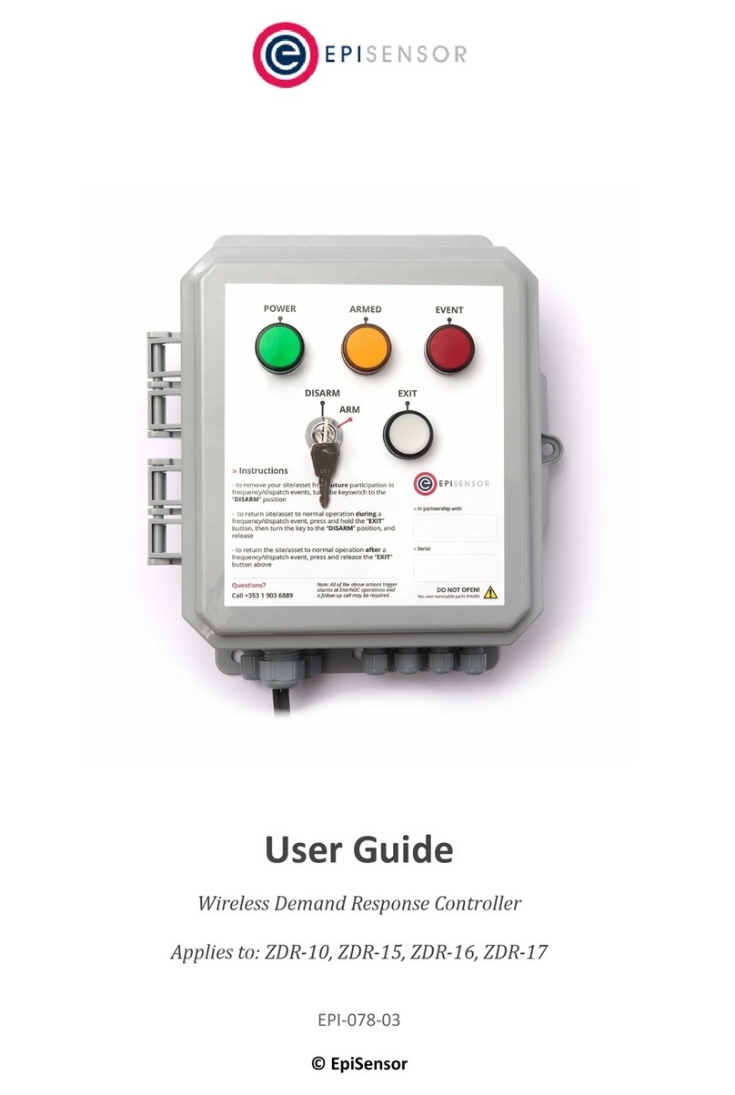 EpiSensor ZDR-15 user guide EpiSensor ZDR-15 user guide