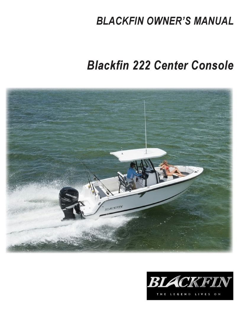 Blackfin 222 Center Console owner's manual