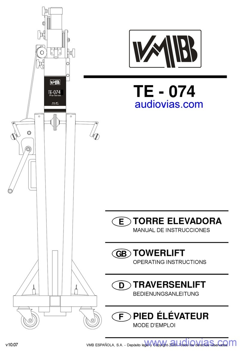 VMB TE-074 User manual