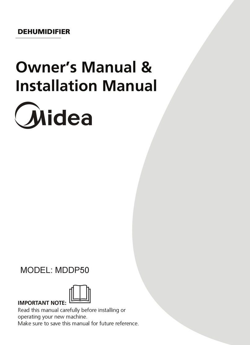 Midea MDDP50 Repair manual