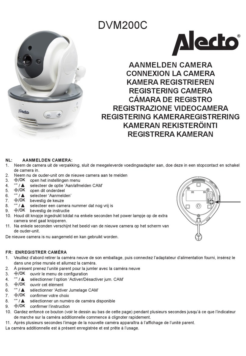 Alecto DVM200C User manual Alecto DVM200C User manual