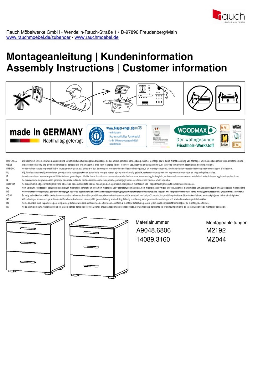 Rauch M2192 User manual