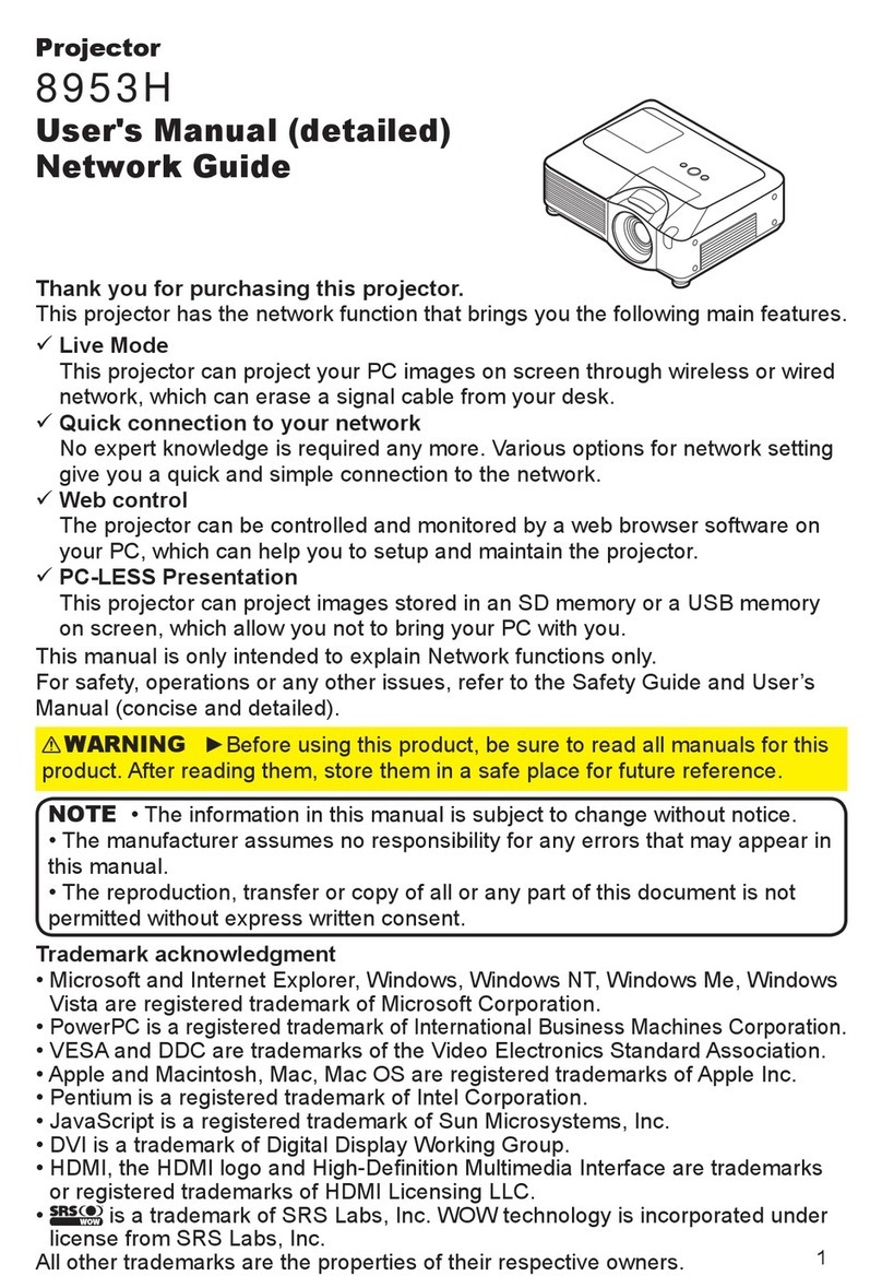 Hitachi 8953H User manual