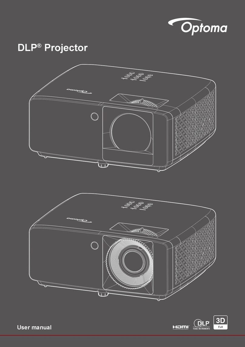 Optoma GT2000HDR user manual