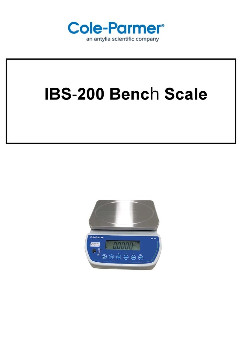 Cole Parmer IBS-200 manual