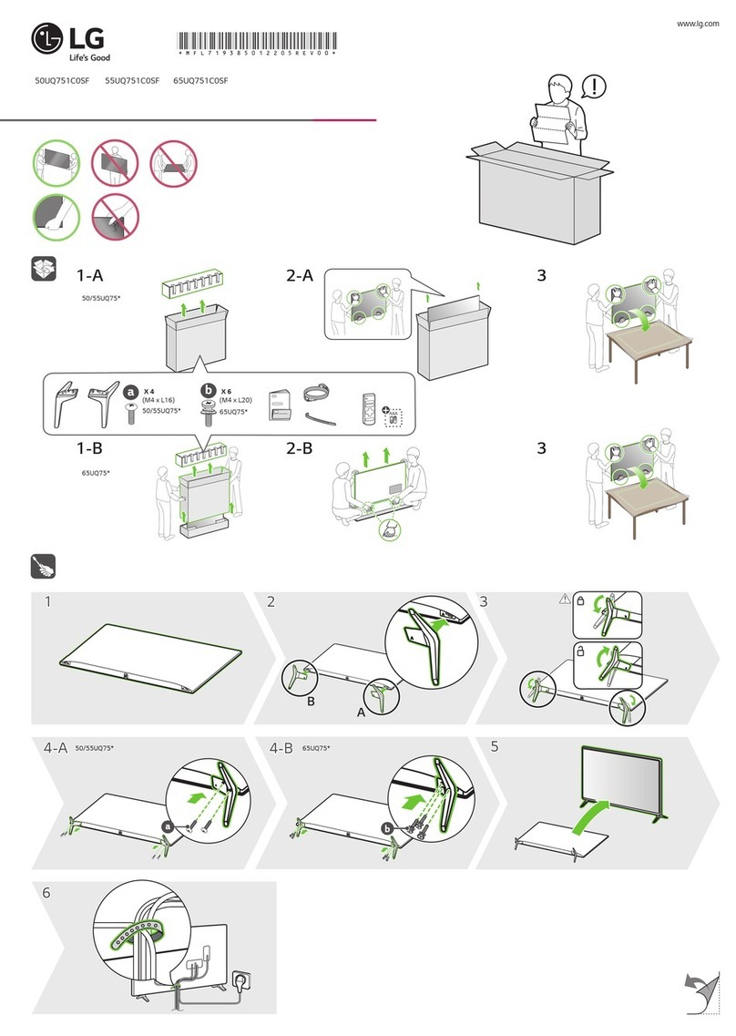 LG 65UQ75 1 Series User manual
