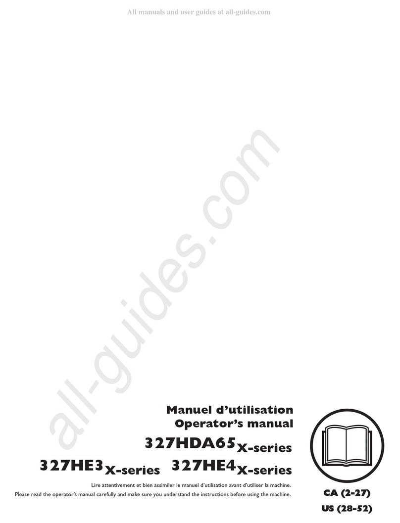 Husqvarna 327HE4X Series Operator's manual