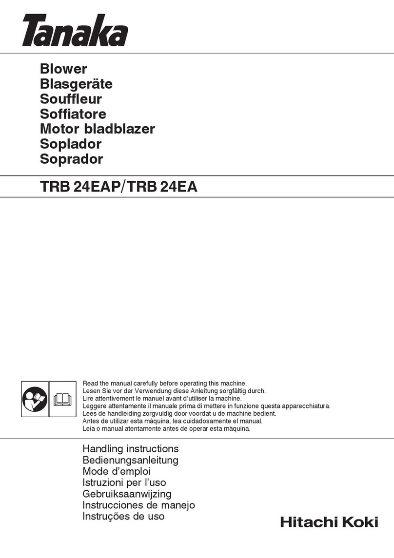 Hitachi Tanaka TRB 24EAP User manual