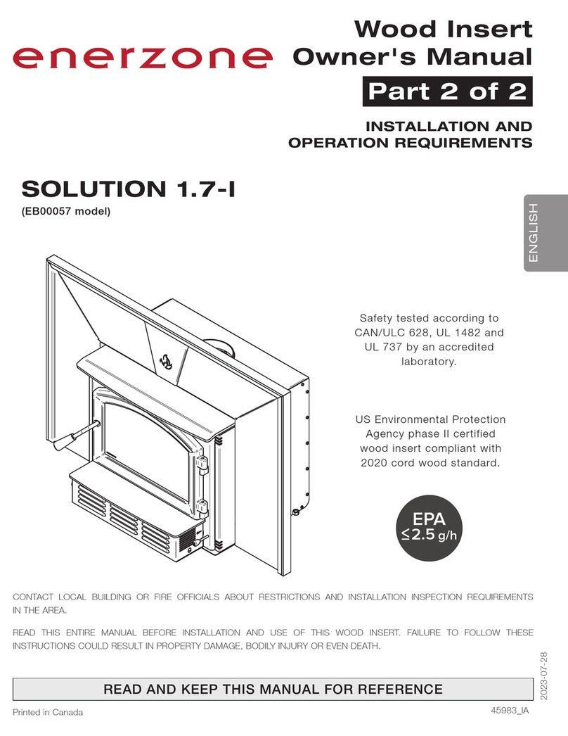 Enerzone SOLUTION 1.7-I owner's manual