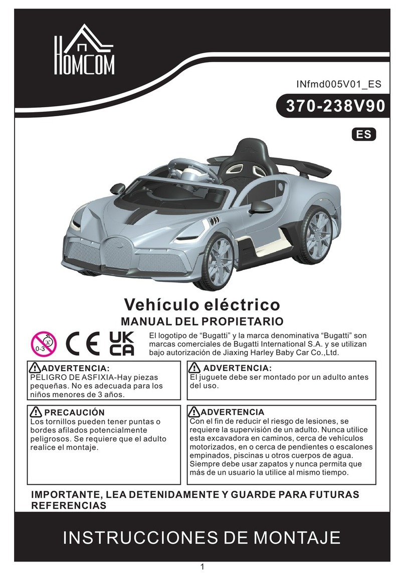 HOMCOM 370-238V90 owner's manual