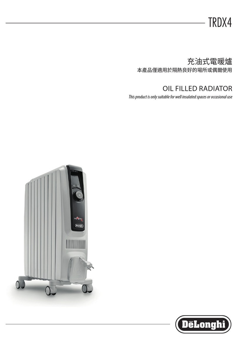 DeLonghi TRDX40820E User manual