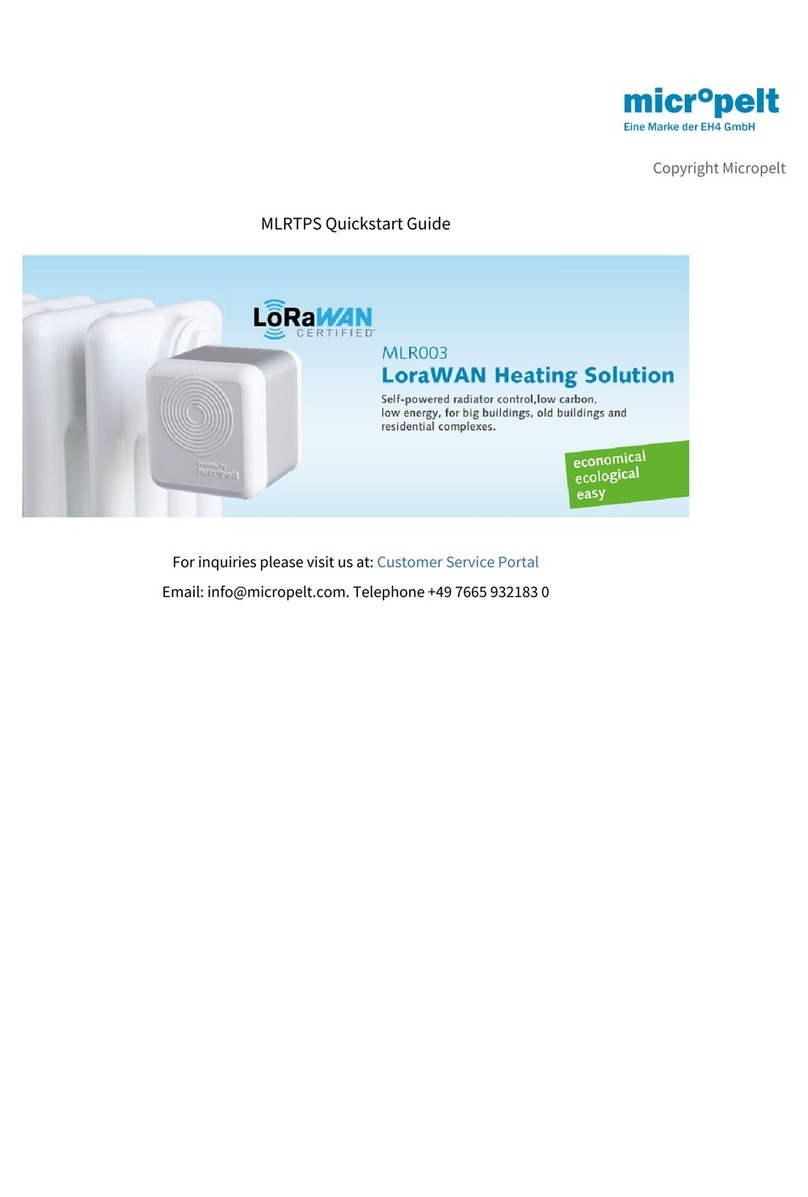 Micropelt MLR003 quick start guide