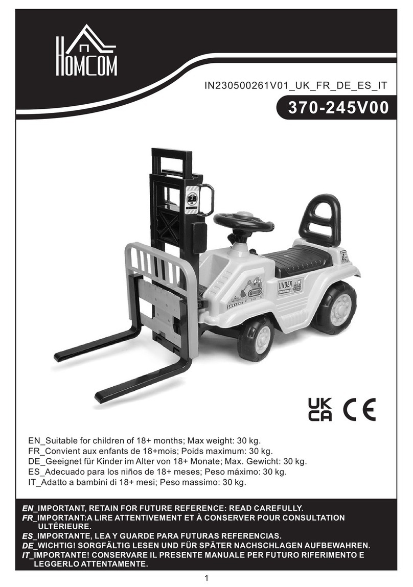 HOMCOM 370-245V00 User manual