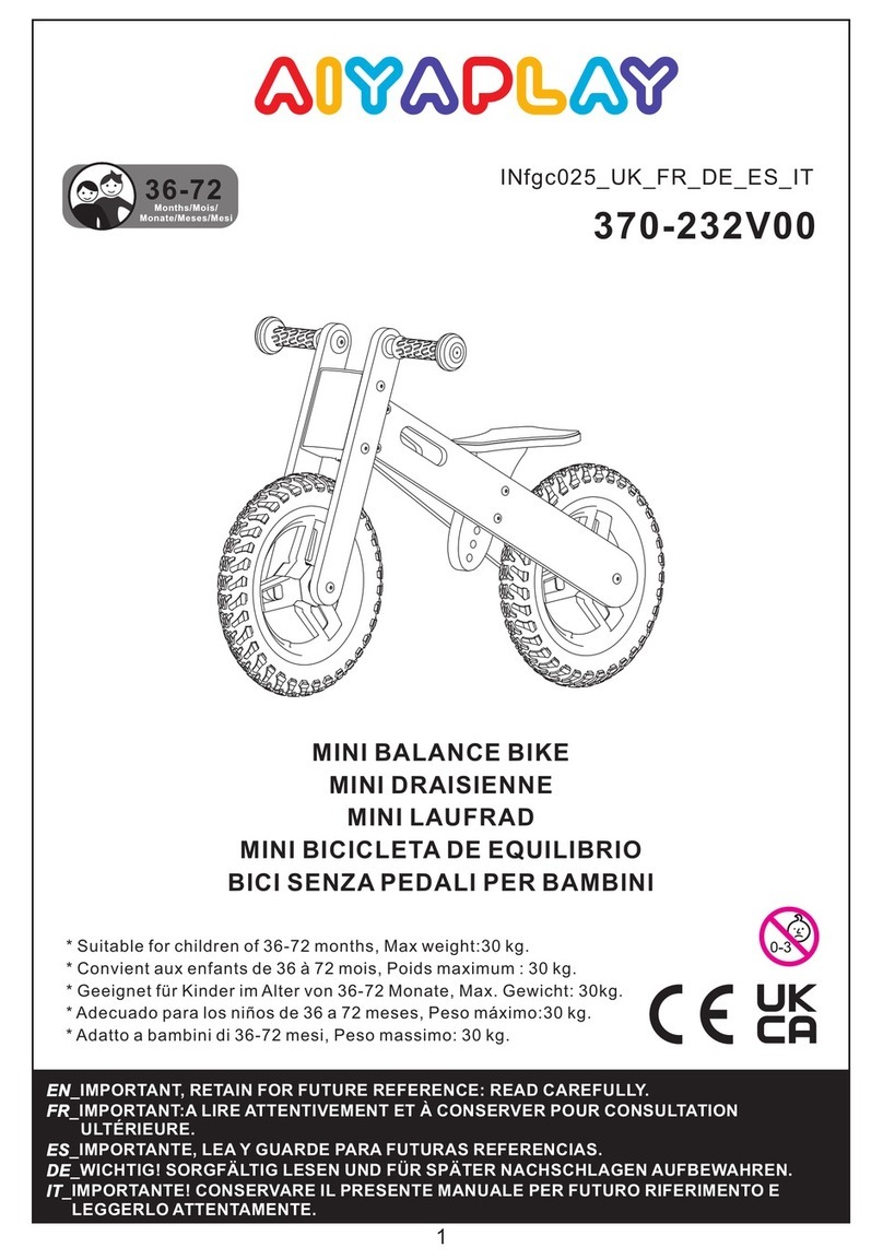 Aiyaplay 370-232V00 User manual