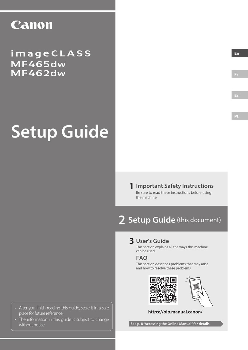 Canon imageCLASS MF462dw User manual