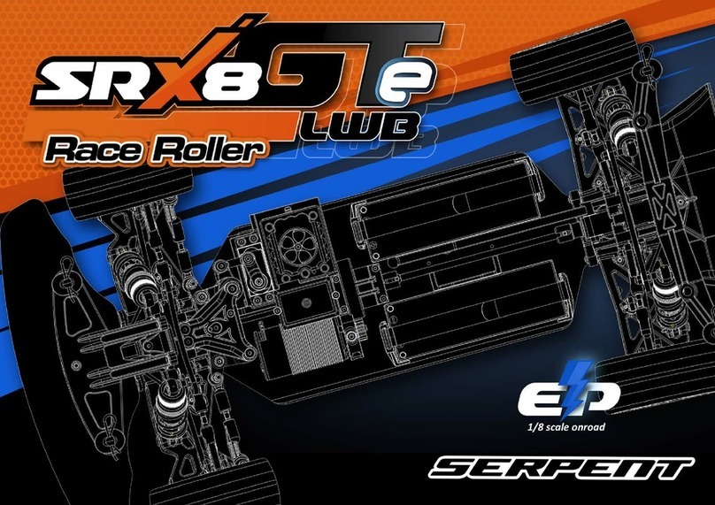 Serpent SRX8 GTE LWB Race Roller manual Serpent SRX8 GTE LWB Race Roller manual