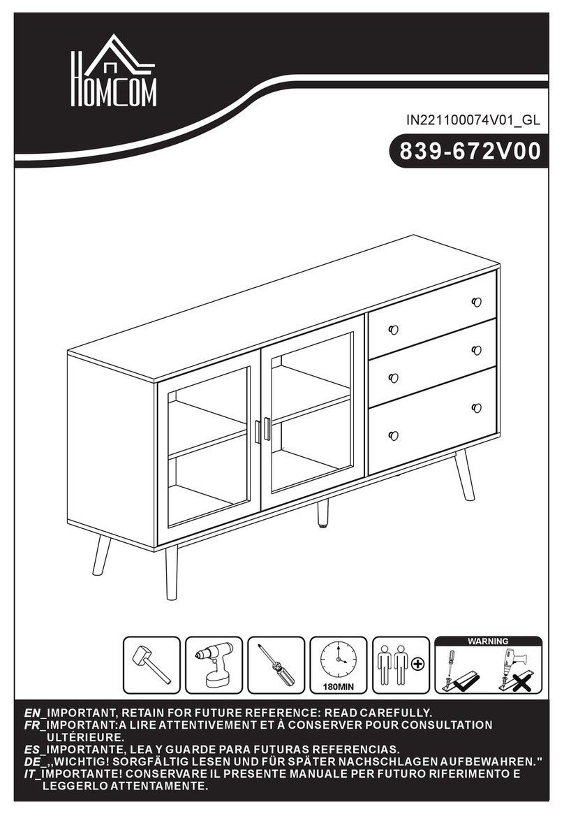 Vinsetto 839-672V00 User manual