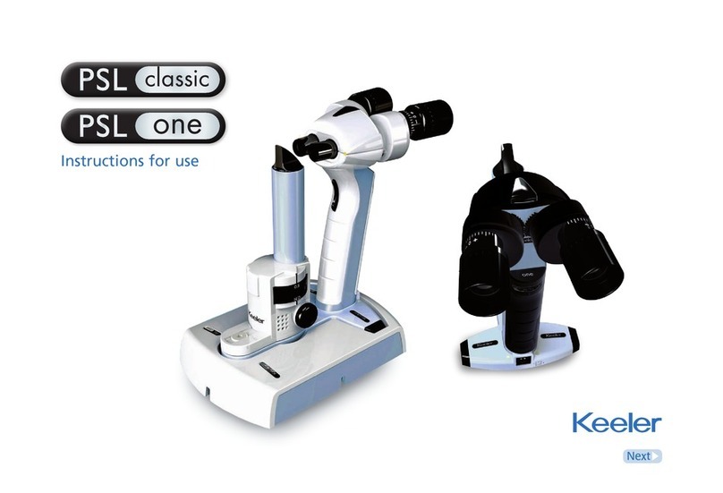 Essilor PSL classic User manual