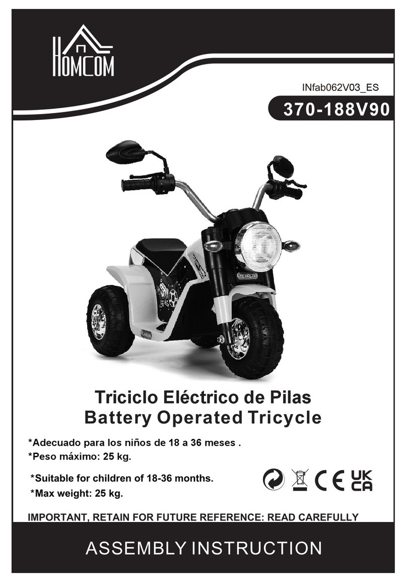 HOMCOM 370-188V90 User manual