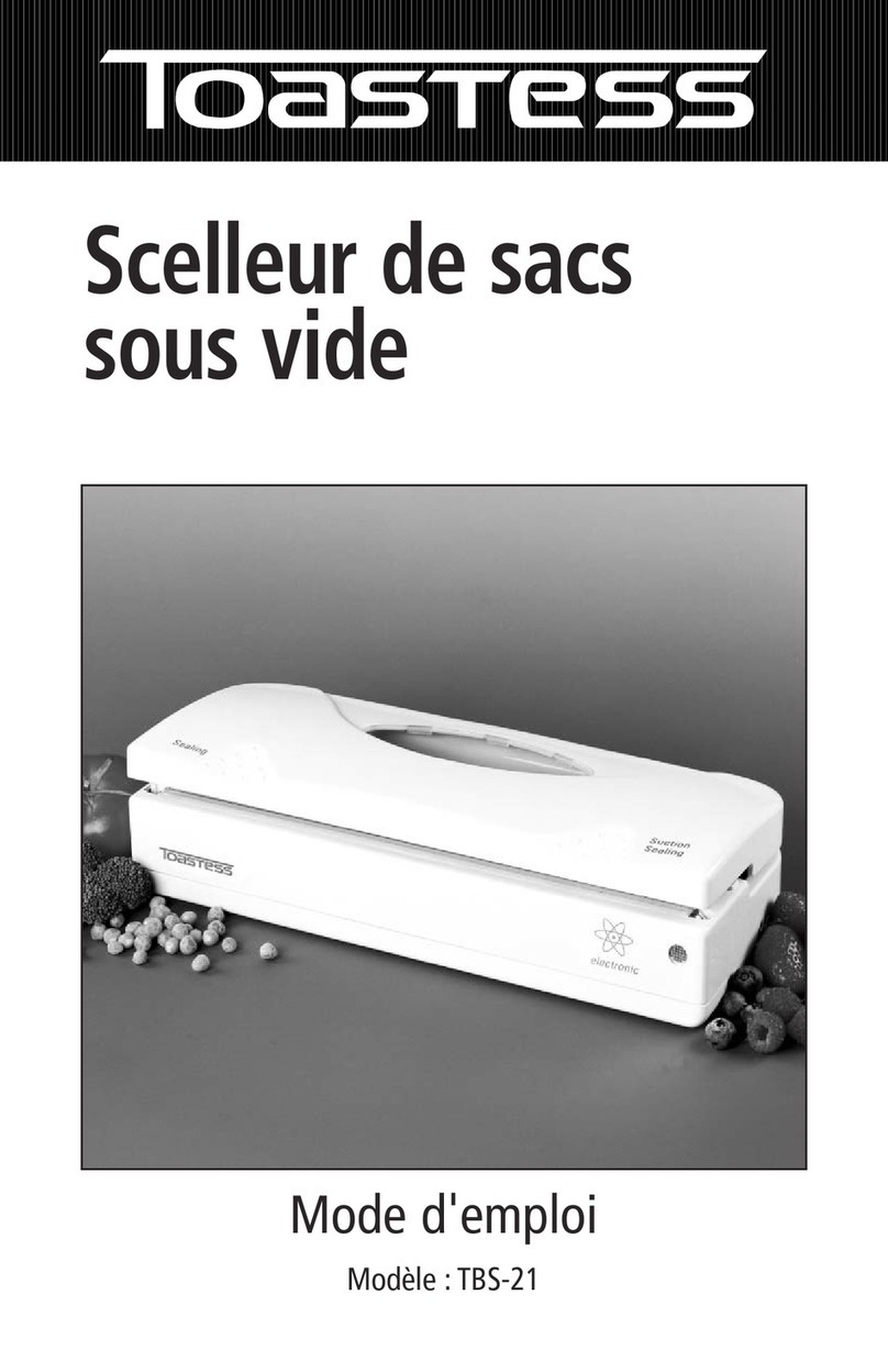 Toastess TBS-21 Instruction booklet