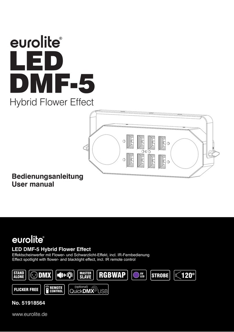 EuroLite LED DMF-5 User manual