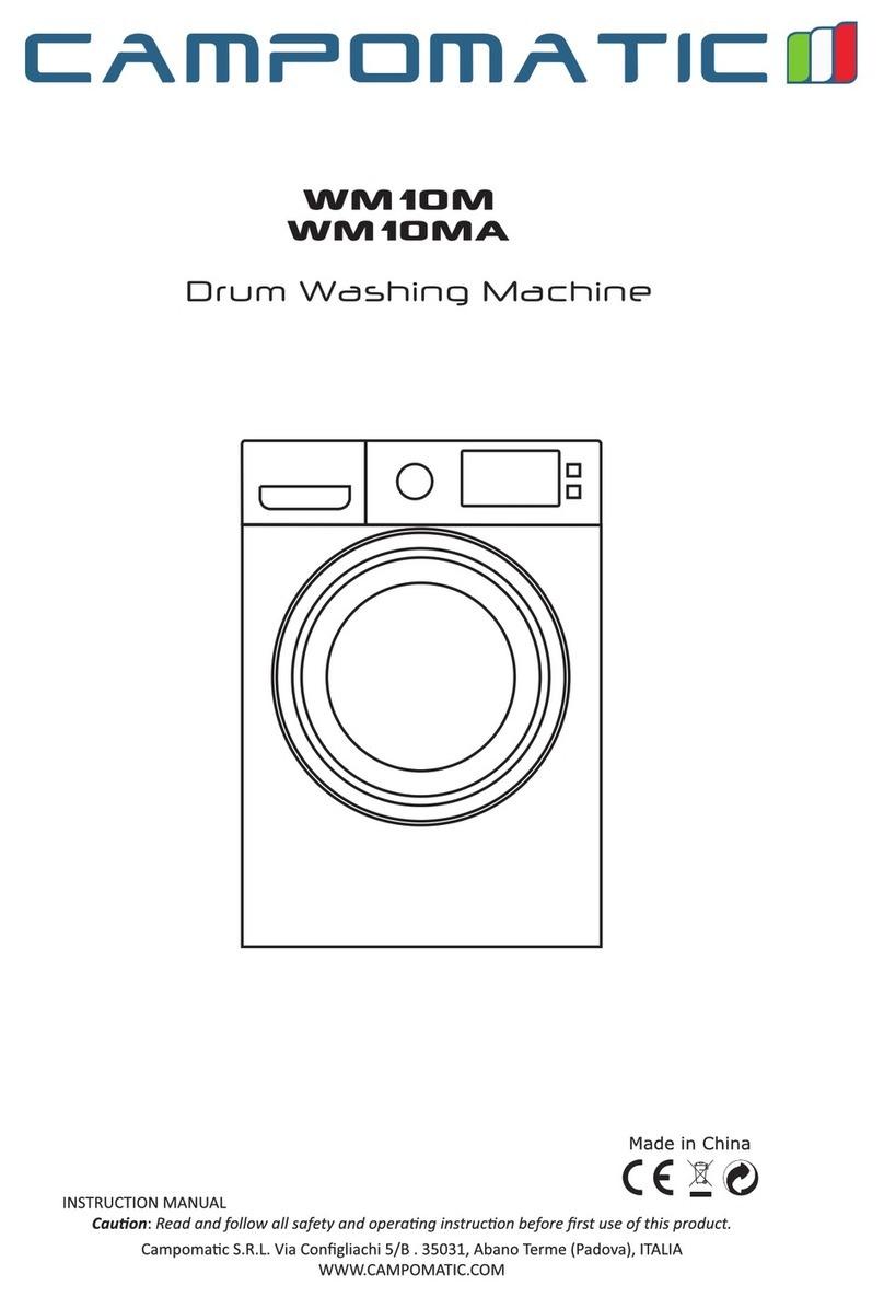 Campomatic WM10MA User manual