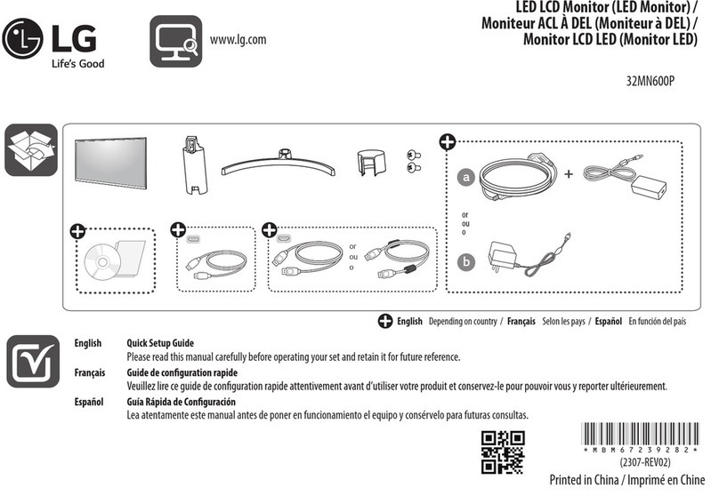 LG 32MN600P User manual